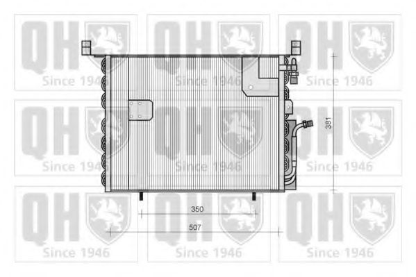 Imagine Condensator, climatizare QUINTON HAZELL QCN105