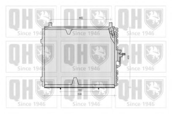 Imagine Condensator, climatizare QUINTON HAZELL QCN112