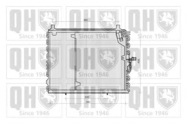 Imagine Condensator, climatizare QUINTON HAZELL QCN113