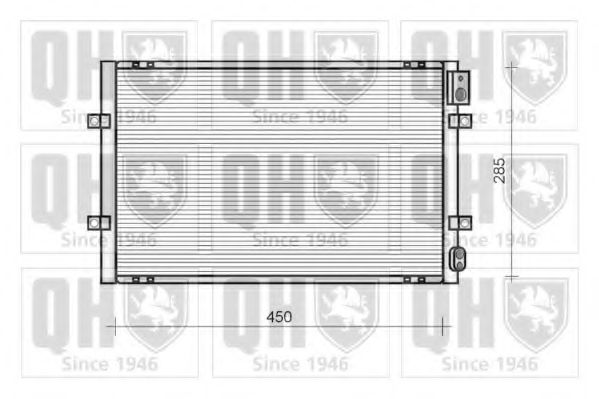 Imagine Condensator, climatizare QUINTON HAZELL QCN126