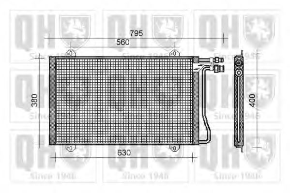 Imagine Condensator, climatizare QUINTON HAZELL QCN146