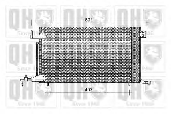 Imagine Condensator, climatizare QUINTON HAZELL QCN154