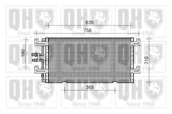 Imagine Condensator, climatizare QUINTON HAZELL QCN170