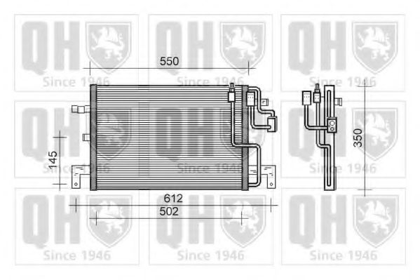 Imagine Condensator, climatizare QUINTON HAZELL QCN171