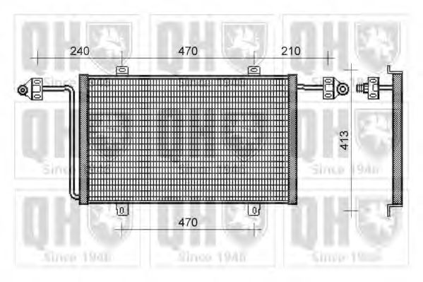 Imagine Condensator, climatizare QUINTON HAZELL QCN182