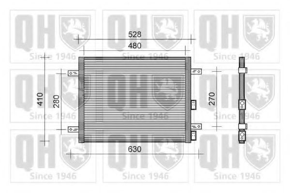 Imagine Condensator, climatizare QUINTON HAZELL QCN201