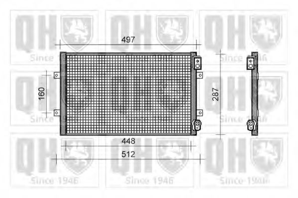 Imagine Condensator, climatizare QUINTON HAZELL QCN209