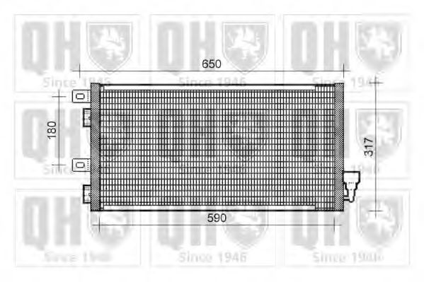 Imagine Condensator, climatizare QUINTON HAZELL QCN216