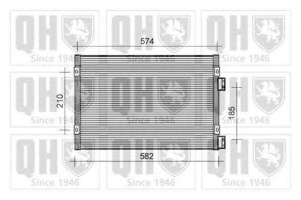 Imagine Condensator, climatizare QUINTON HAZELL QCN224