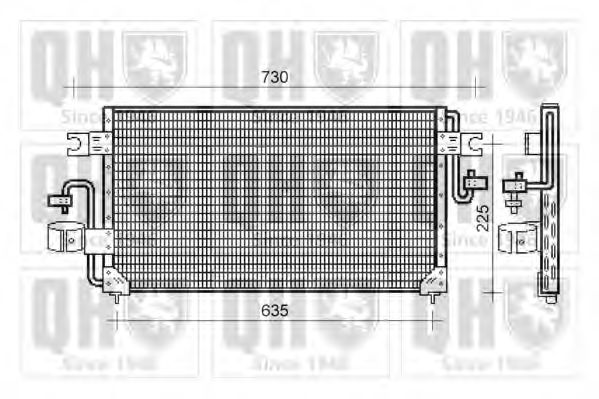 Imagine Condensator, climatizare QUINTON HAZELL QCN227