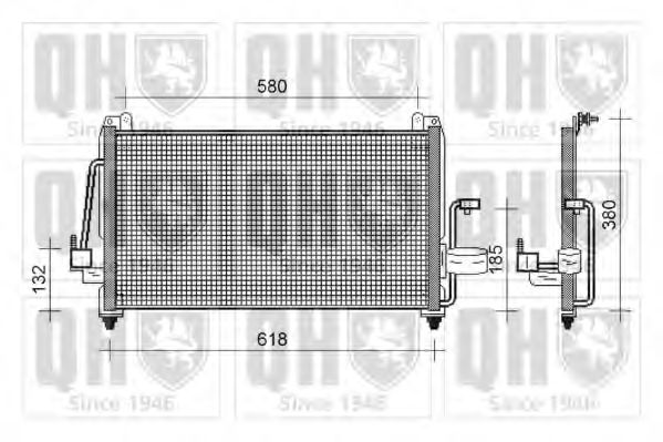 Imagine Condensator, climatizare QUINTON HAZELL QCN236