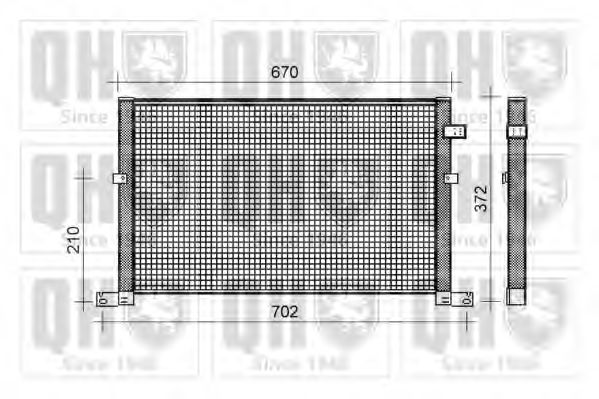 Imagine Condensator, climatizare QUINTON HAZELL QCN244