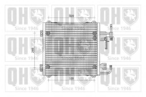 Imagine Condensator, climatizare QUINTON HAZELL QCN26