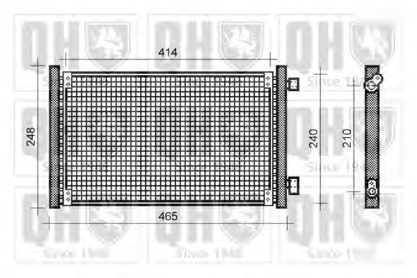 Imagine Condensator, climatizare QUINTON HAZELL QCN260