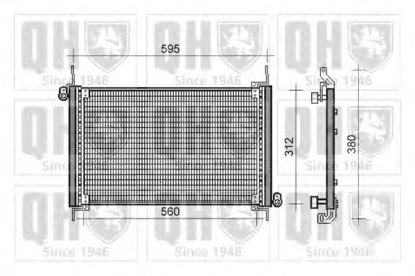 Imagine Condensator, climatizare QUINTON HAZELL QCN261