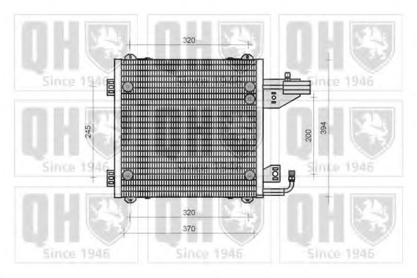 Imagine Condensator, climatizare QUINTON HAZELL QCN27