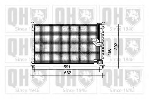 Imagine Condensator, climatizare QUINTON HAZELL QCN272