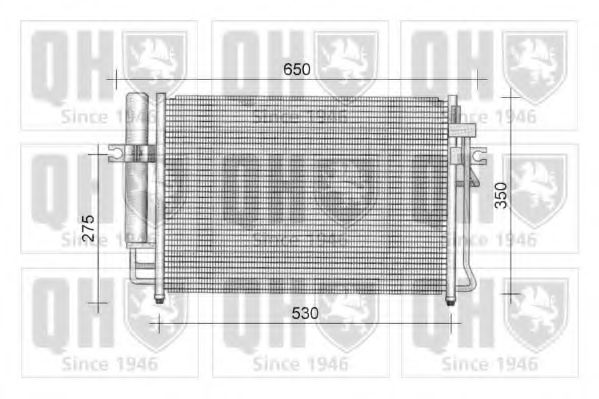 Imagine Condensator, climatizare QUINTON HAZELL QCN280