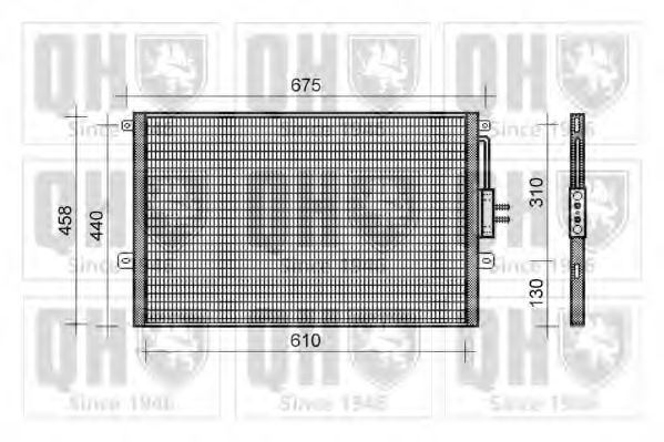 Imagine Condensator, climatizare QUINTON HAZELL QCN283