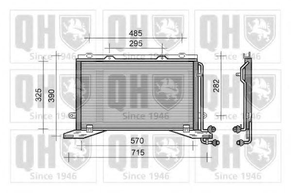 Imagine Condensator, climatizare QUINTON HAZELL QCN292