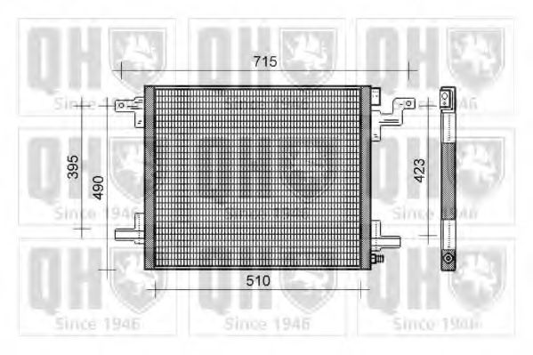 Imagine Condensator, climatizare QUINTON HAZELL QCN293