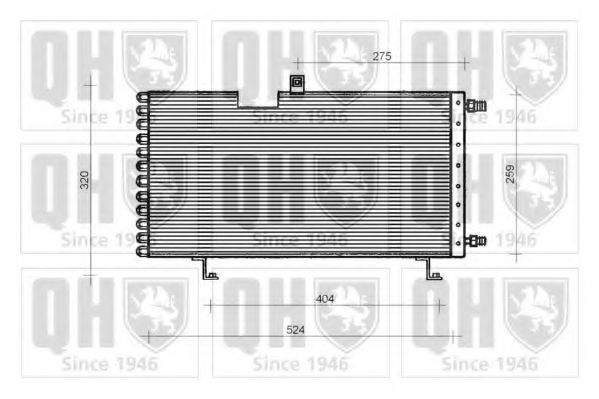 Imagine Condensator, climatizare QUINTON HAZELL QCN30