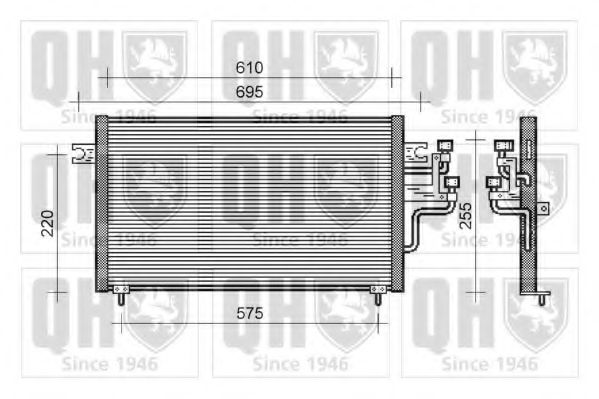 Imagine Condensator, climatizare QUINTON HAZELL QCN304