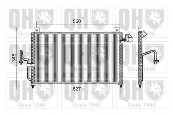 Imagine Condensator, climatizare QUINTON HAZELL QCN307