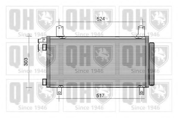 Imagine Condensator, climatizare QUINTON HAZELL QCN309