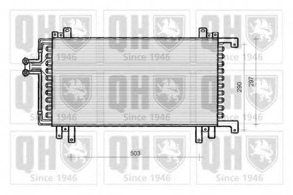 Imagine Condensator, climatizare QUINTON HAZELL QCN32