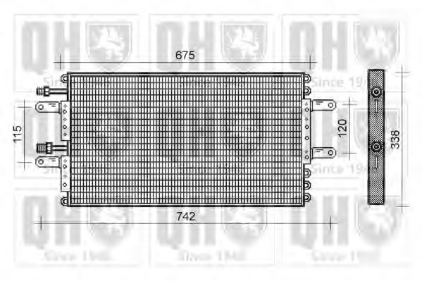 Imagine Condensator, climatizare QUINTON HAZELL QCN326