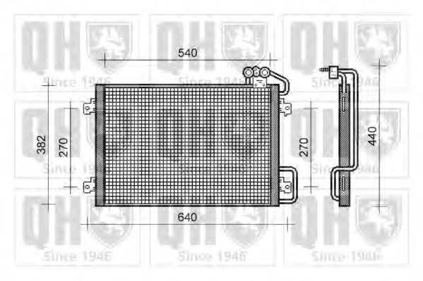 Imagine Condensator, climatizare QUINTON HAZELL QCN328