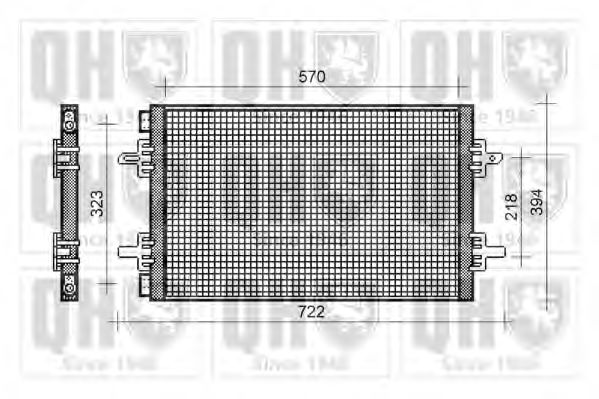 Imagine Condensator, climatizare QUINTON HAZELL QCN331