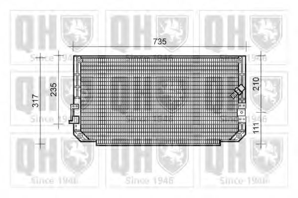 Imagine Condensator, climatizare QUINTON HAZELL QCN346