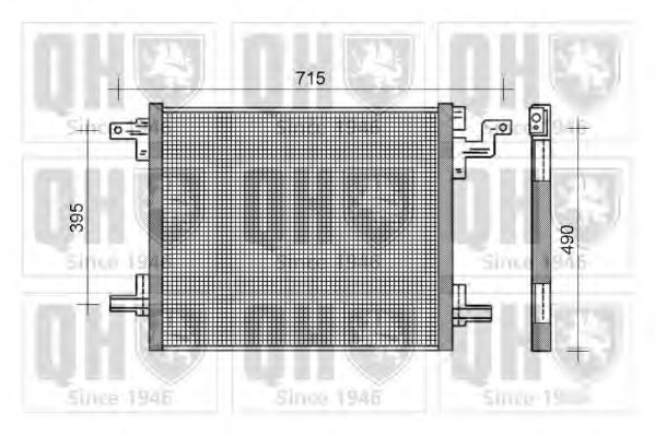 Imagine Condensator, climatizare QUINTON HAZELL QCN363