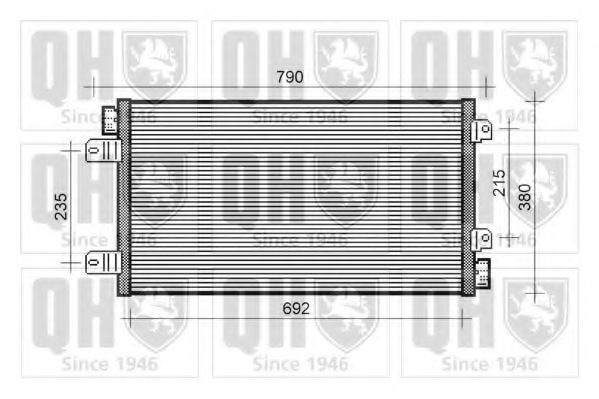 Imagine Condensator, climatizare QUINTON HAZELL QCN378