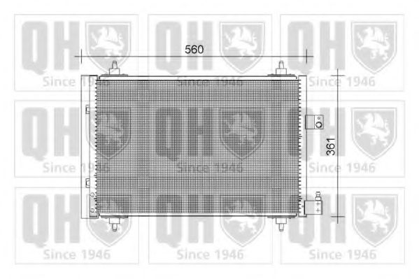 Imagine Condensator, climatizare QUINTON HAZELL QCN392