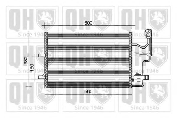 Imagine Condensator, climatizare QUINTON HAZELL QCN393