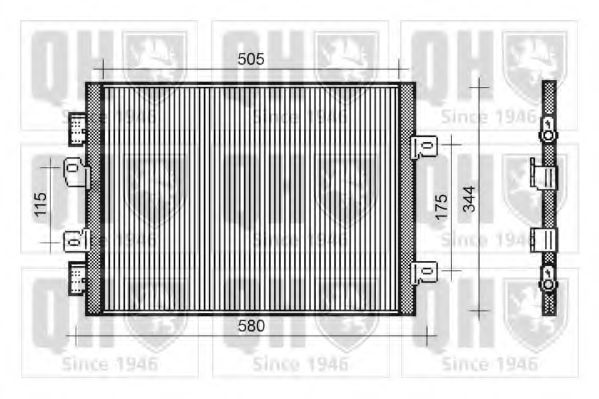 Imagine Condensator, climatizare QUINTON HAZELL QCN407