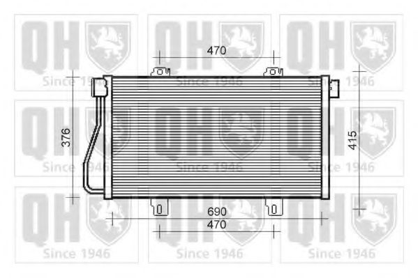 Imagine Condensator, climatizare QUINTON HAZELL QCN408