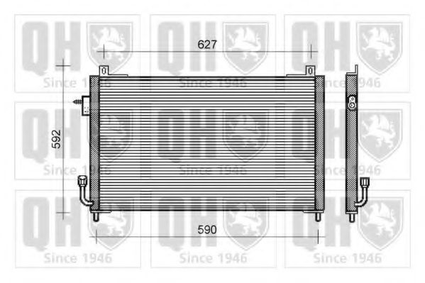 Imagine Condensator, climatizare QUINTON HAZELL QCN410