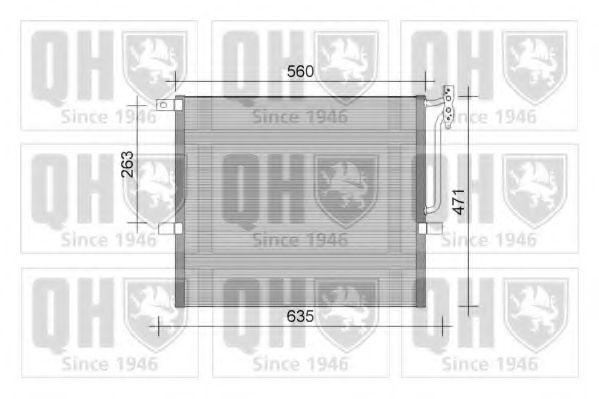 Imagine Condensator, climatizare QUINTON HAZELL QCN412