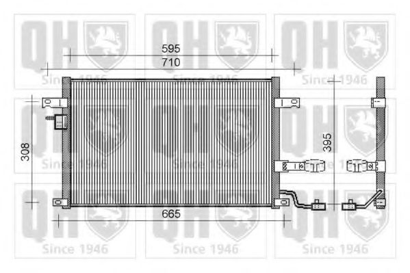 Imagine Condensator, climatizare QUINTON HAZELL QCN420