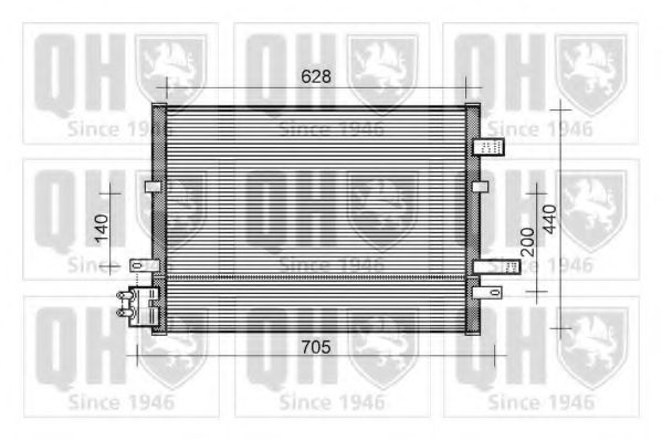 Imagine Condensator, climatizare QUINTON HAZELL QCN424