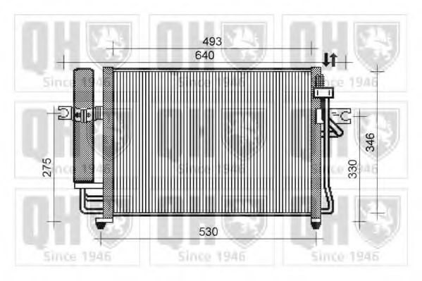 Imagine Condensator, climatizare QUINTON HAZELL QCN431