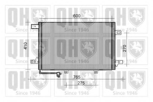 Imagine Condensator, climatizare QUINTON HAZELL QCN441