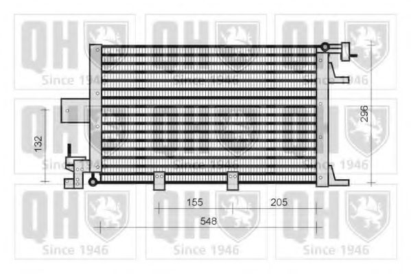 Imagine Condensator, climatizare QUINTON HAZELL QCN45