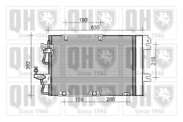 Imagine Condensator, climatizare QUINTON HAZELL QCN450