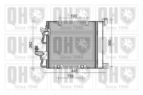 Imagine Condensator, climatizare QUINTON HAZELL QCN452