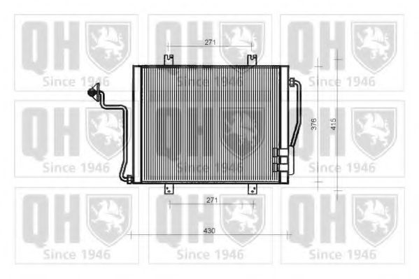 Imagine Condensator, climatizare QUINTON HAZELL QCN55